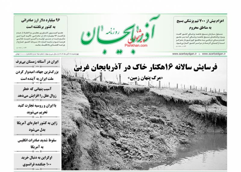 روزنامه آذربایجان