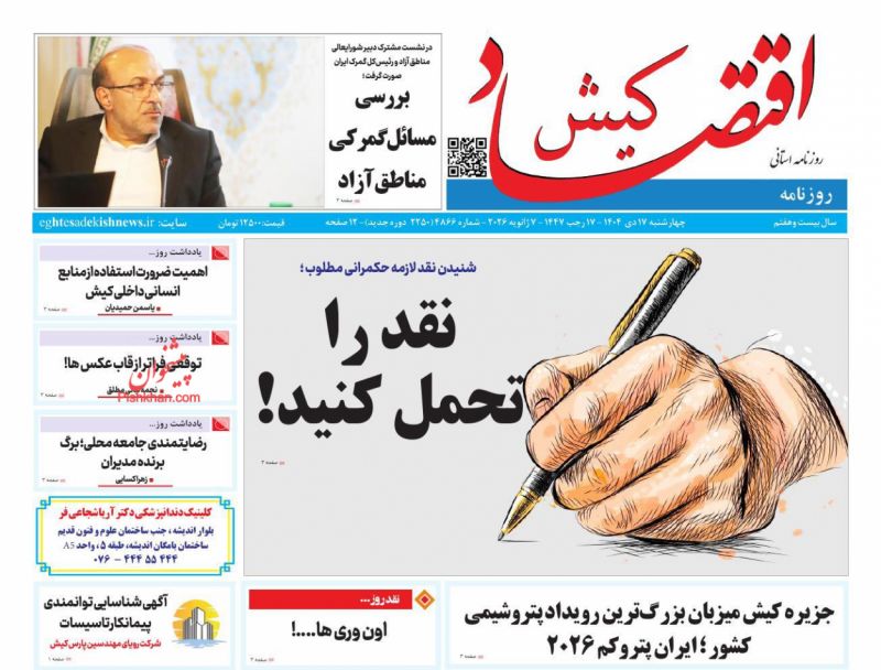 روزنامه اقتصاد کیش